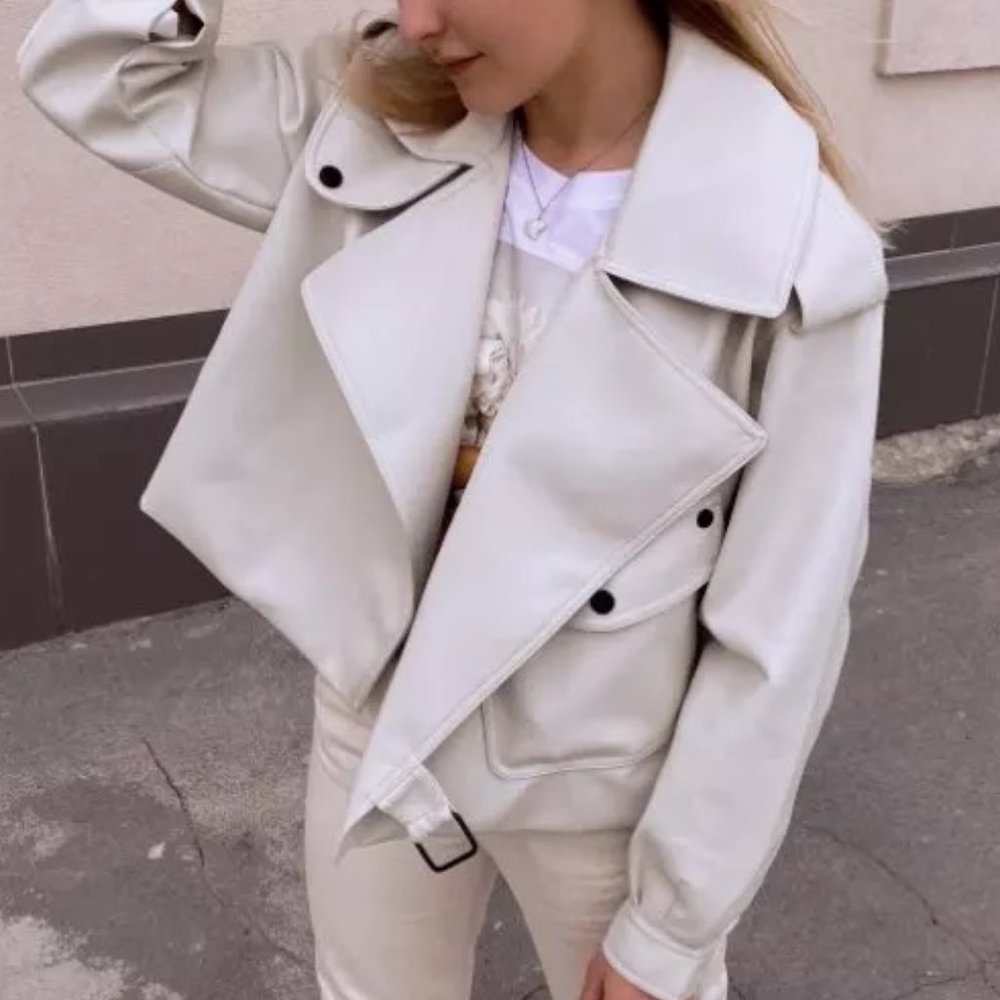 New leather jacket